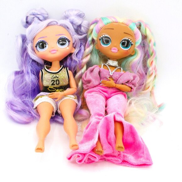 LOL Surprise OMG & NaNaNa Surprise Lot Of 2 Fashion Dolls Chic Outfits Fabulous - Picture 1 of 4